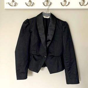 NEW Rachel Zoe x Janie and Jack Girls Tuxedo Jacket Size 7